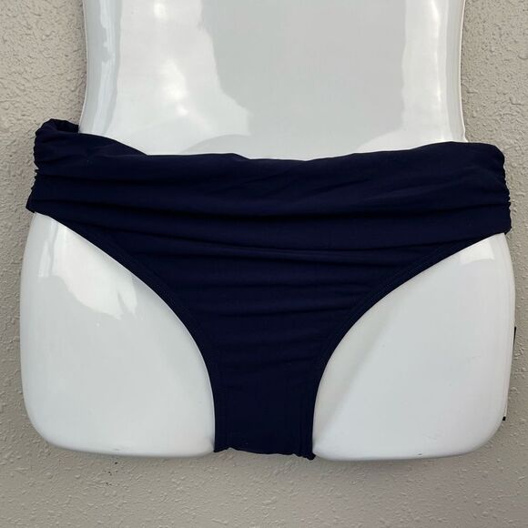 NWT DKNY Navy Blue Tankini Top and Bottoms Size M - Picture 6 of 8